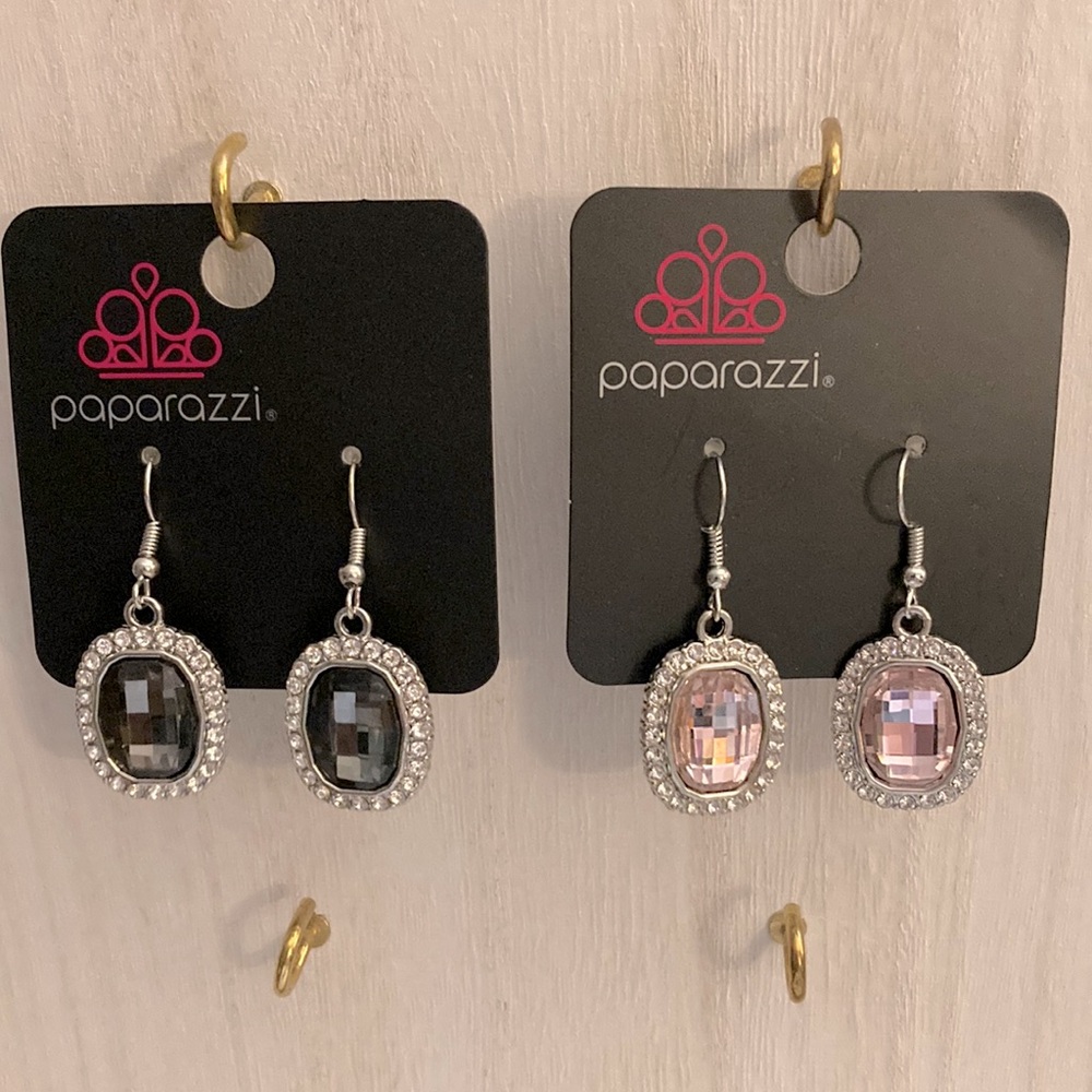 Paparazzi Earrings 2 pairs - Picture 1 of 3